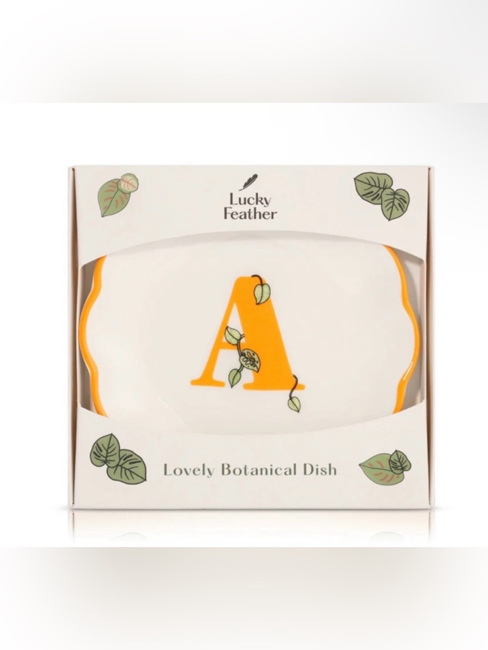 Initial Trinket Dish - “A”